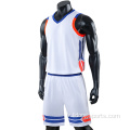 Sublimation Uniforms de basket-ball pour hommes Top sans manches